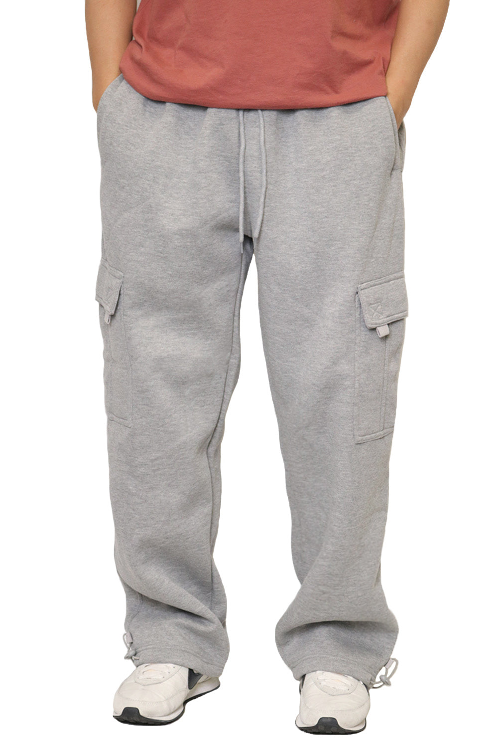 【DISCERNMENT】[Sweat.ver] Amecaji loose cargo sweatpants Sweat.ver] Amekaji loose cargo sweatpants 4C - DISCERNMENT