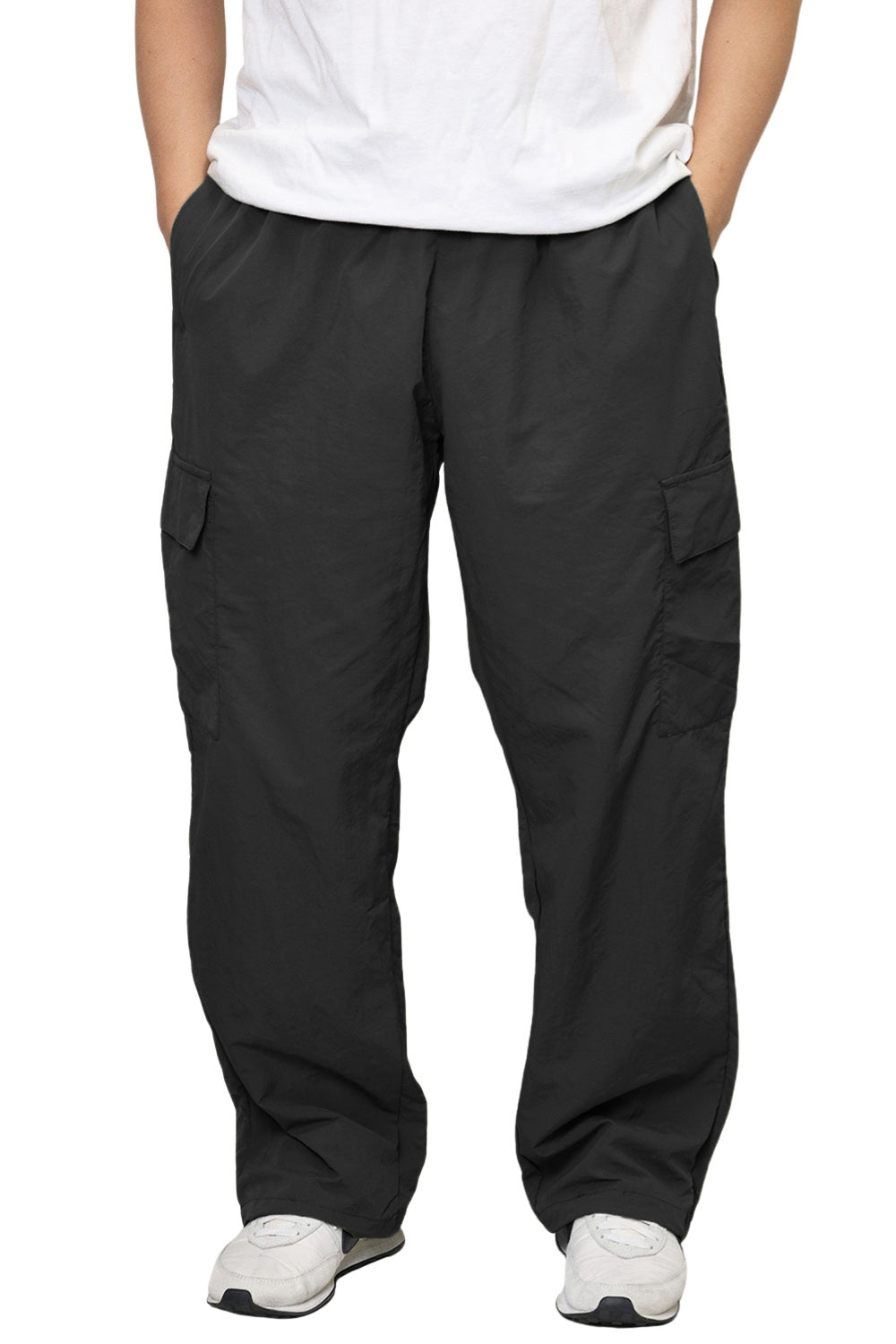 Nylon Baggy Cargo Pants [AP134] – Amici Closet