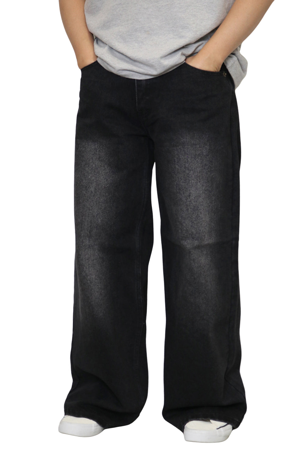 Ultra Wide Leg Baggy Jeans [AP620] – Amici Closet