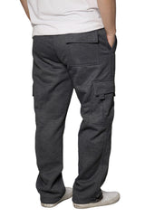 Heavyweight Fleece Cargo Sweatpants [Charcoal-AP77]