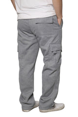 Heavyweight Fleece Cargo Sweatpants [Grey-AP77]