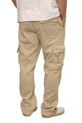 Heavyweight Fleece Cargo Sweatpants [Khaki-AP77]