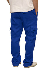 Heavyweight Fleece Cargo Sweatpants [Royal-AP77]