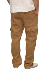 Heavyweight Fleece Cargo Sweatpants [Wheat-AP77]