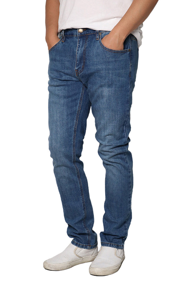 Premium Denim Skinny Jeans [Classic Blue-AP004]