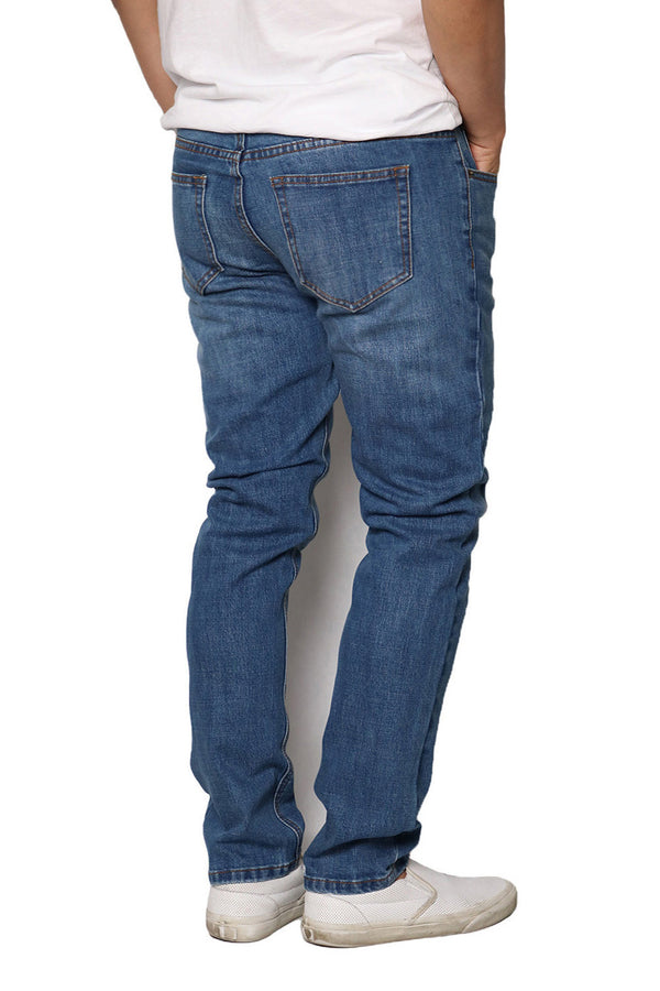 Premium Denim Skinny Jeans [Classic Blue-AP004]