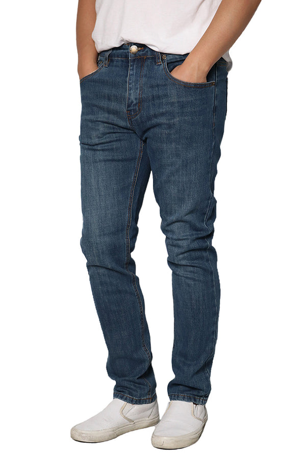 Premium Denim Skinny Jeans [Desert Blue-AP004]