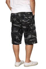 Belted Cargo Shorts [Camo Dk.Grey-AP112]