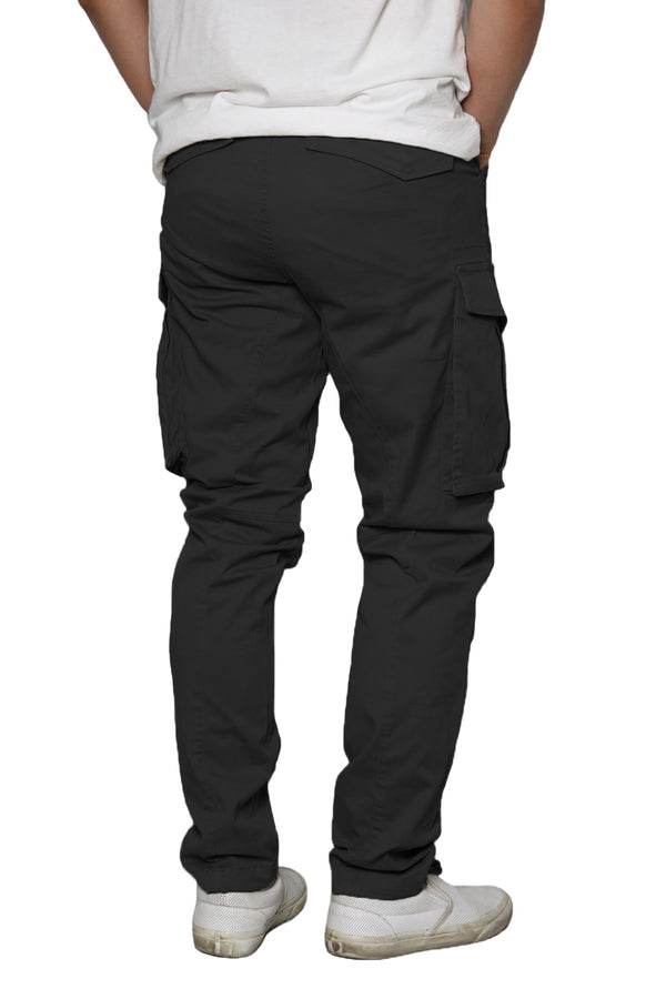 Big Pocket Cargo Pants [Black-AP1291]