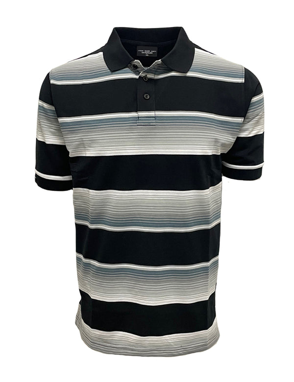 Striped Pique Polo Shirts [APS031] – Amici Closet