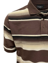Striped Pique Polo Shirts [APS031]