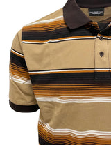Striped Pique Polo Shirts [APS031]