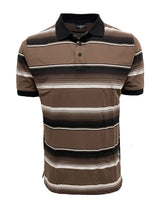 Striped Pique Polo Shirts [APS031]