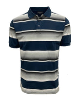 Striped Pique Polo Shirts [APS031]
