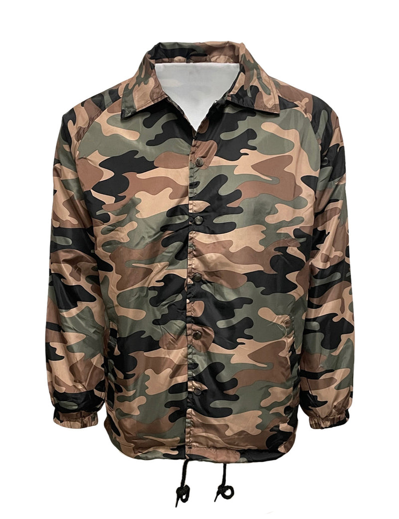 Nylon Coach Jacket [CAMO-WCJ2230]