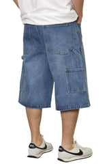 Baggy Carpenter Jean Shorts [AS0119]