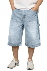 Baggy Carpenter Jean Shorts [AS0119]