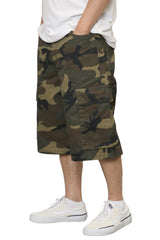 Baggy Camo Cargo Shorts [AS0122]
