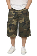 Baggy Camo Cargo Shorts [AS0122]