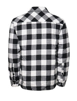 Heavyweight Quilted Flannel Jacket [White/Black-FJ2212]