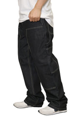 Raw Denim Baggy Carpenter Jeans [AP570]