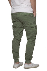 Garment Washed Cargo Joggers [Camo-AP3024]