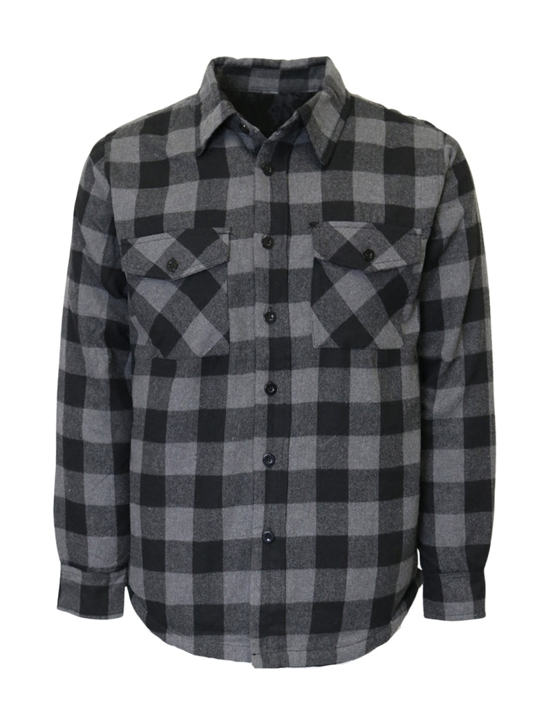 Quilted Lined Flannel Jacket [FJ3301]
