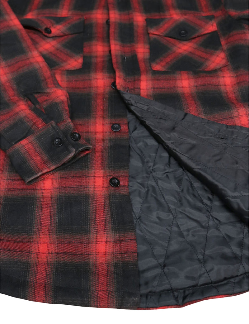 Quilted Lined Flannel Jacket [FJ3302]