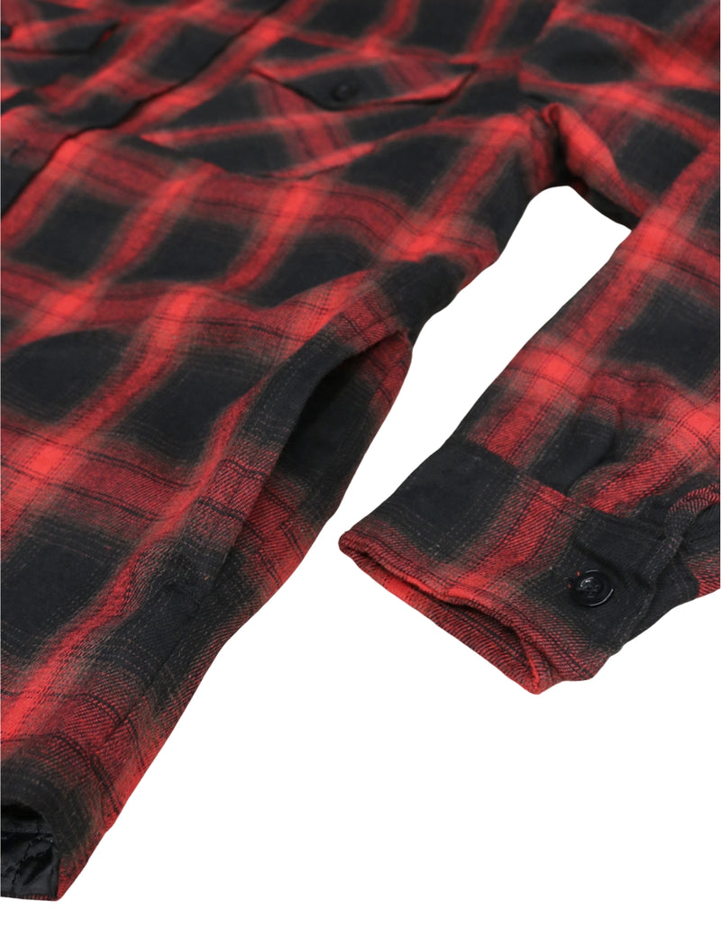 Quilted Lined Flannel Jacket [FJ3302]