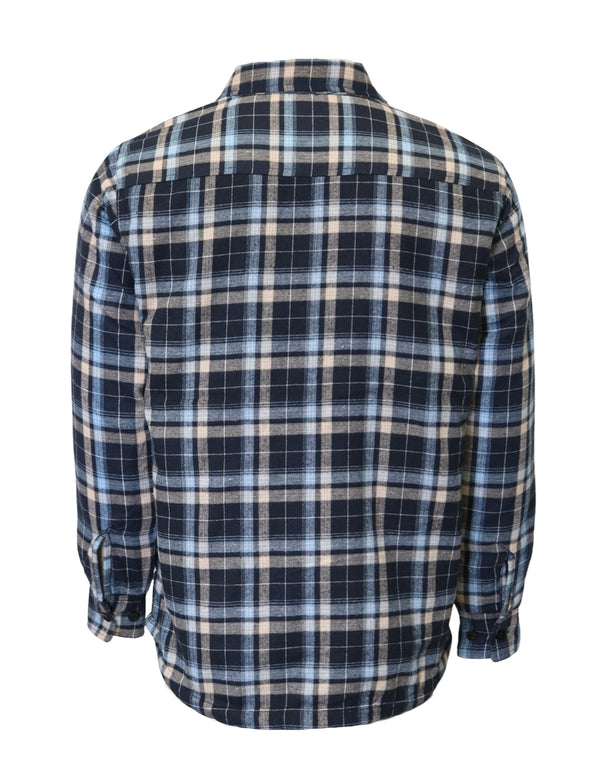 Quilted Lined Flannel Jacket [FJ3303]