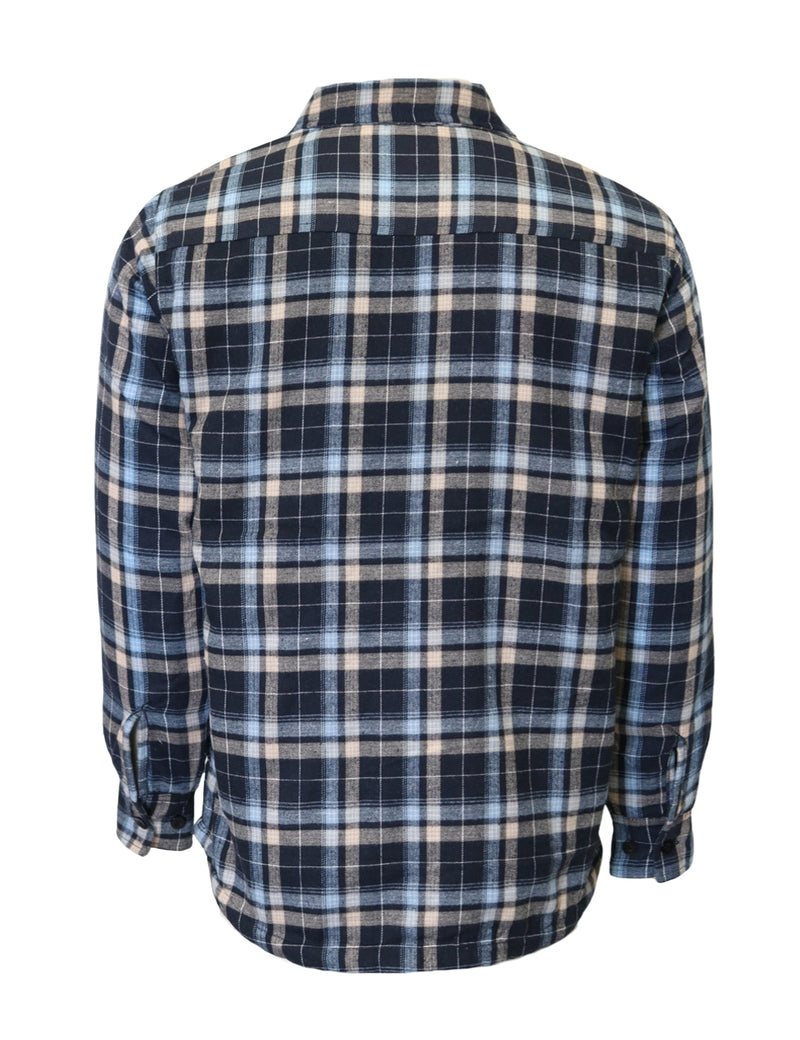 Quilted Lined Flannel Jacket [FJ3303]