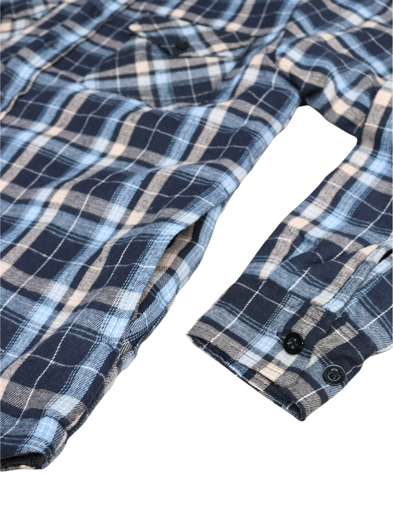 Quilted Lined Flannel Jacket [FJ3303]