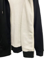 Sherpa Lined Zip-Up Hoodie [SH090]