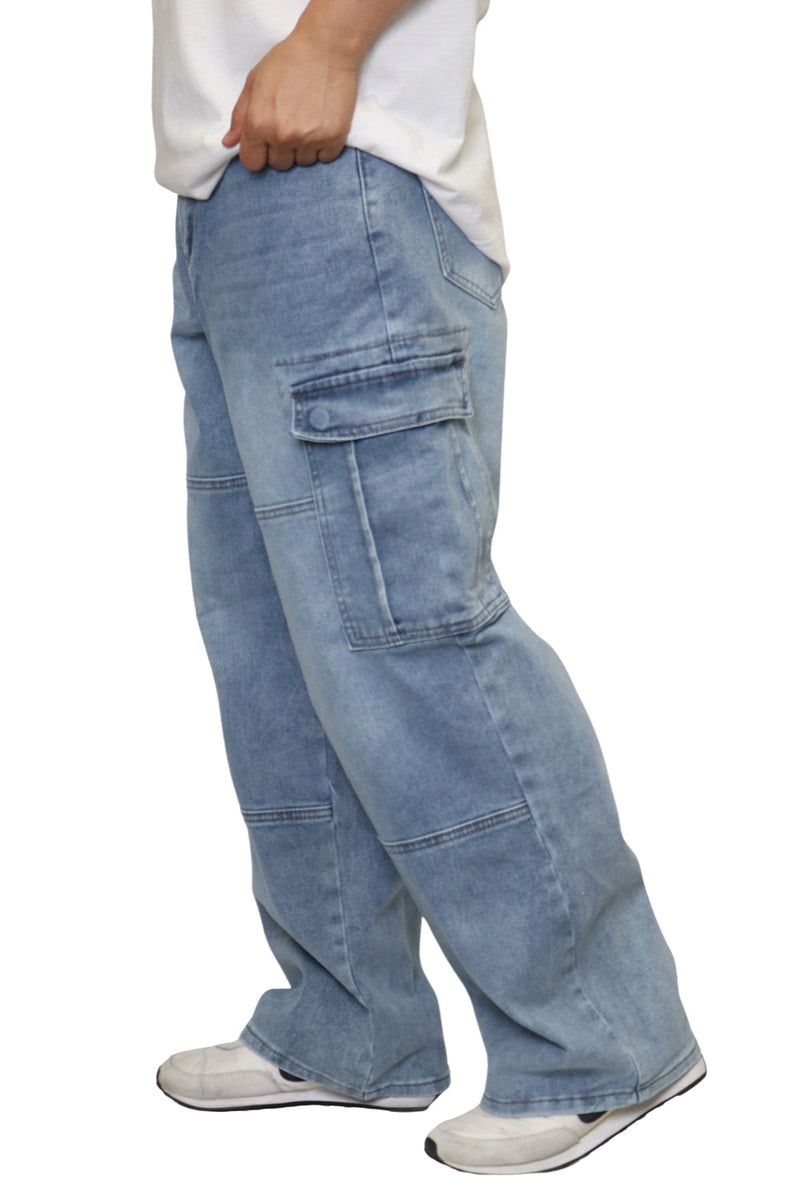 Ultra Baggy Cargo Jeans [AP625]