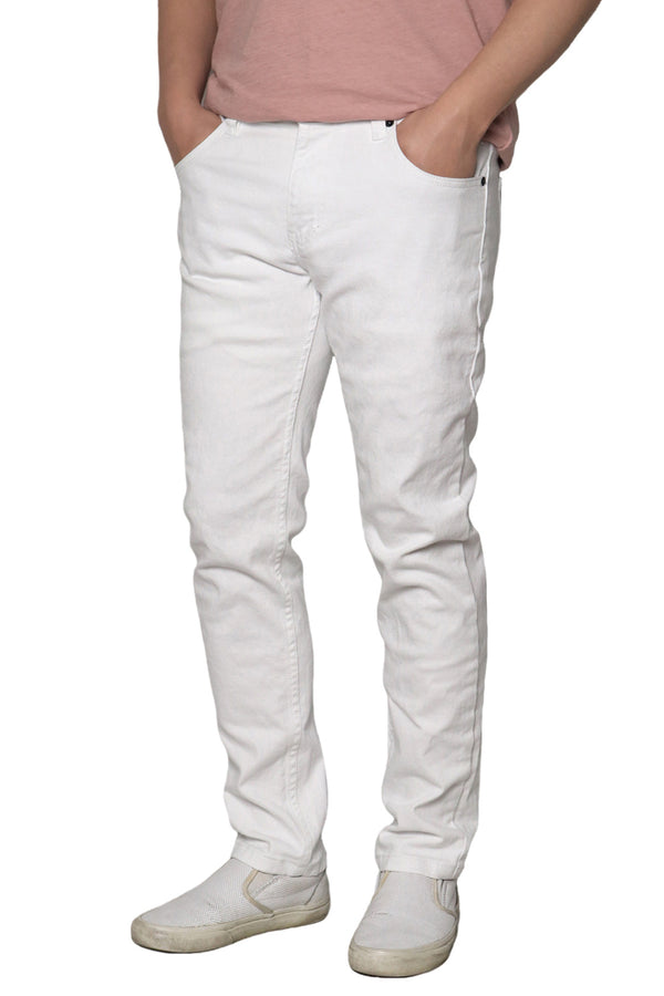 Essential Skinny Colored Jeans [White-AP037]