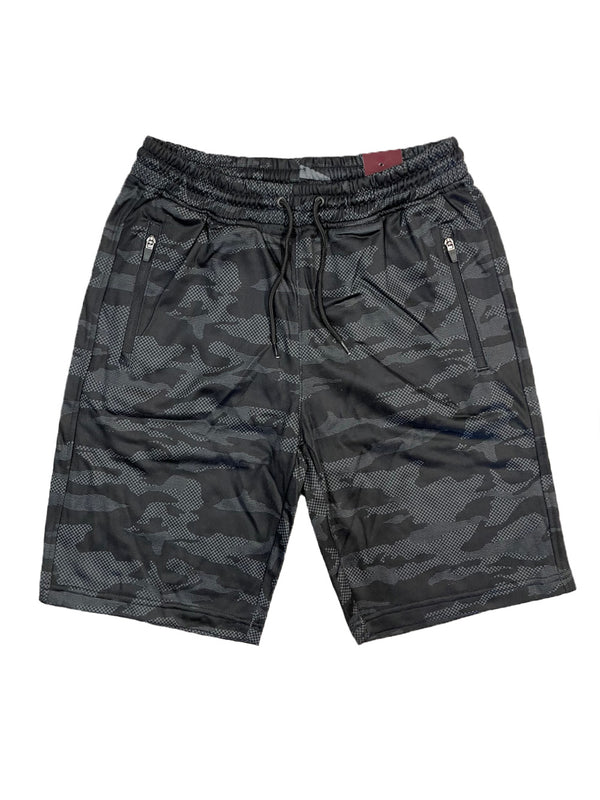 Essential Active Shorts [Camo Black-AS9892]