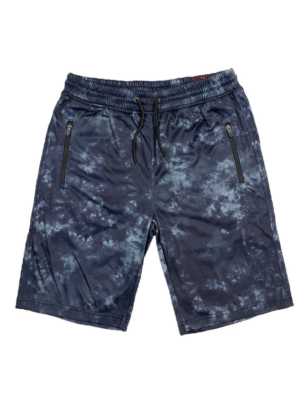 Essential Active Shorts [Tiedye Navy-AS9892]
