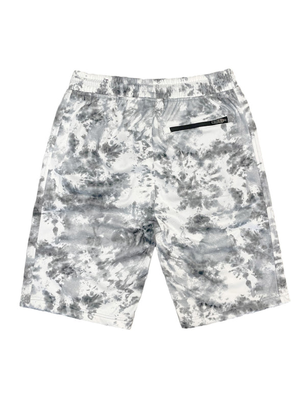 Essential Active Shorts [Tiedye White-AS9892]