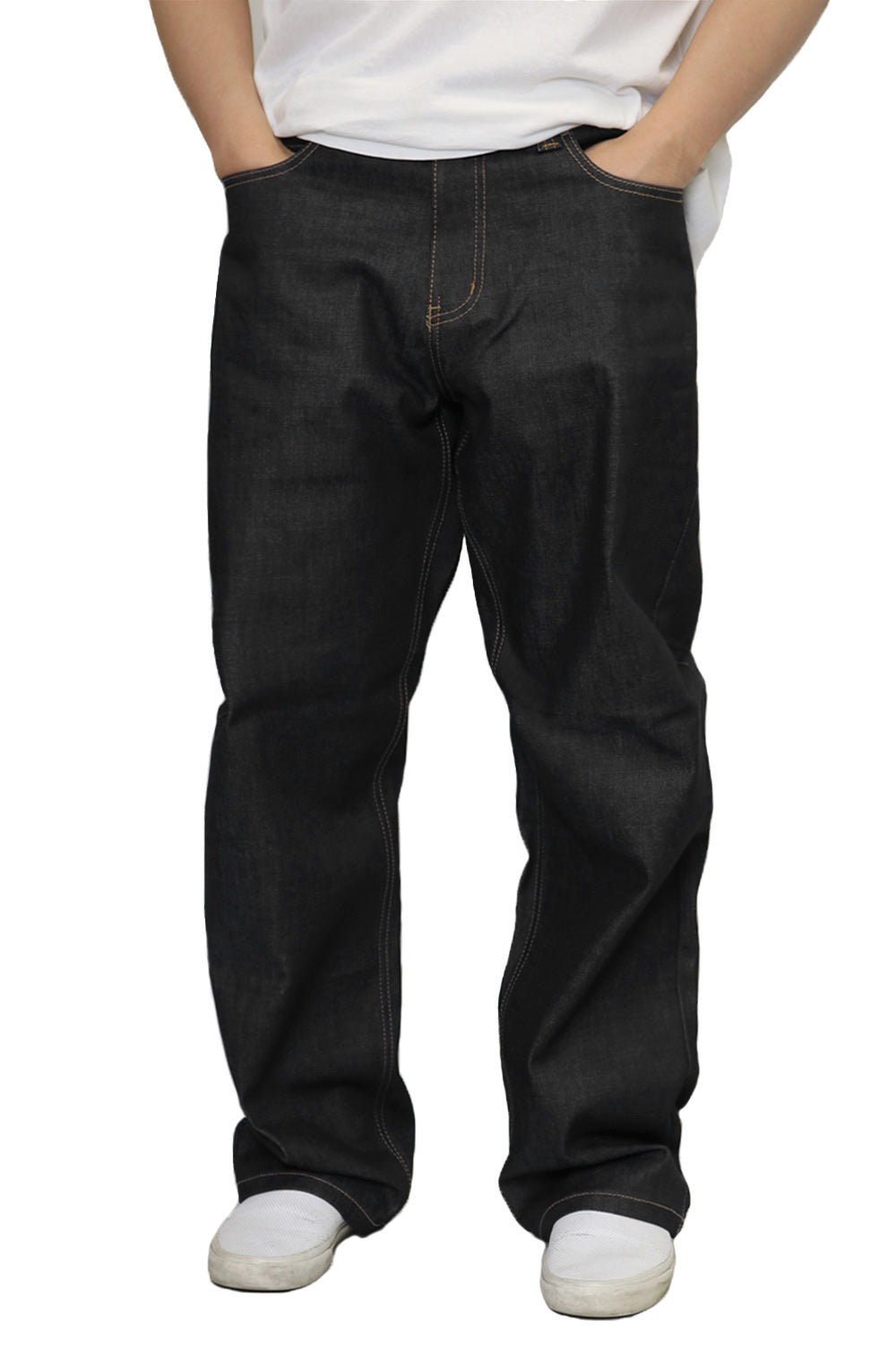 【BAON】Almino Cargo Raw Denim Pants 998BLACK-1.jpg?v=1713946697
