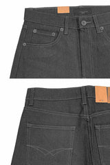 Regular Fit Denim Shorts [Raw Grey-AS998]