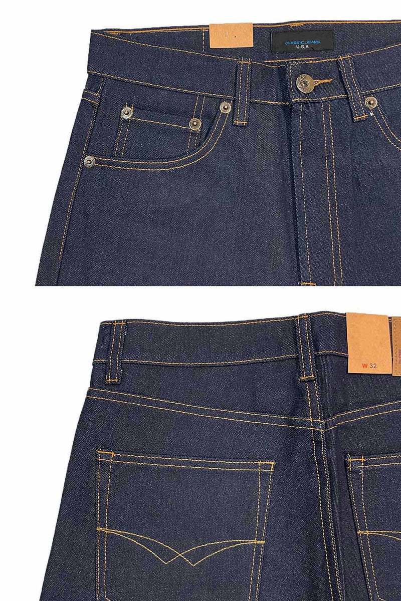 Regular Fit Denim Shorts [Raw Indigo-AS998]