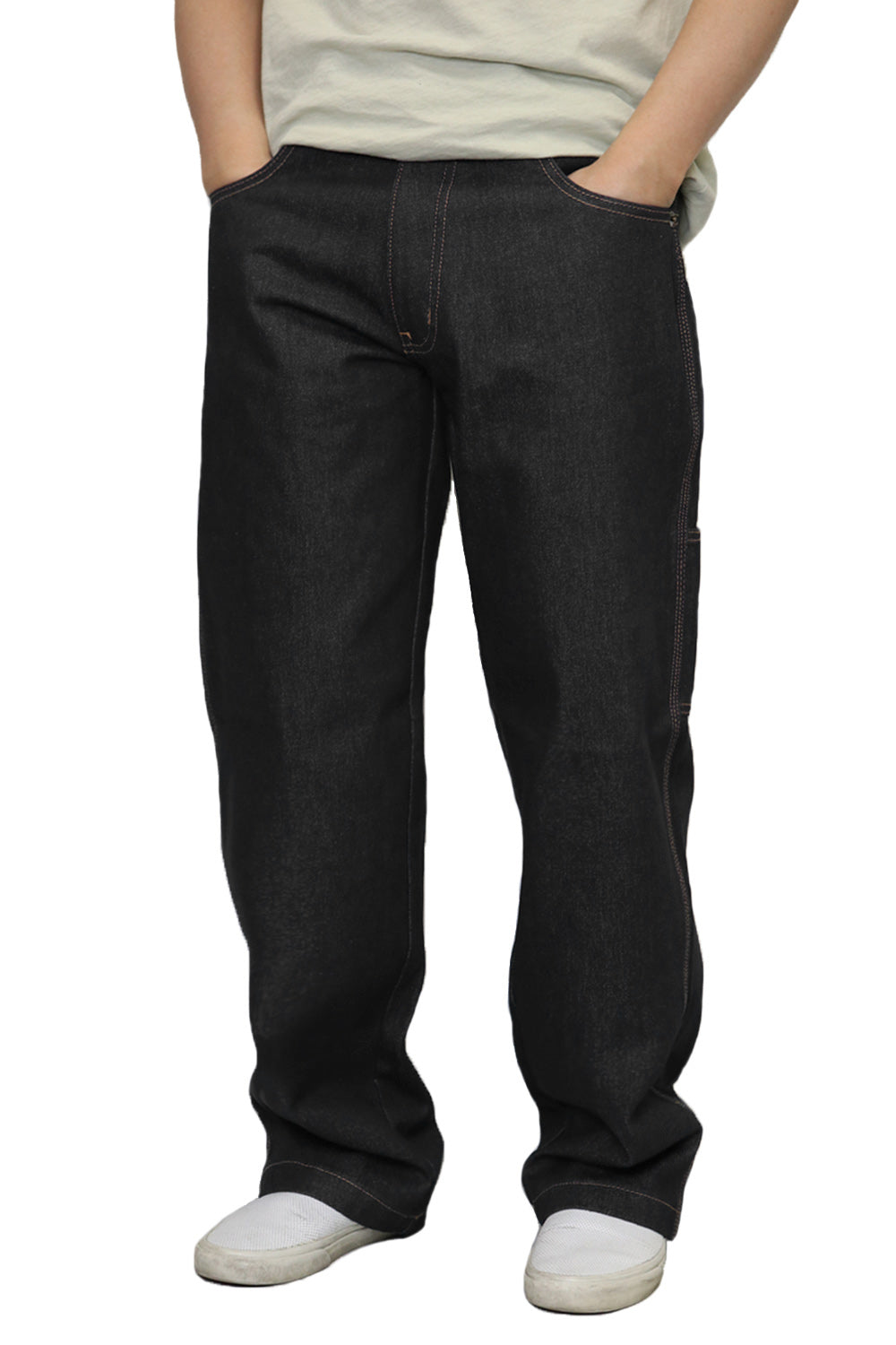 Loose Fit Carpenter Denim Jeans [AP099CPT] – Amici Closet