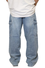 Ultra Baggy Cargo Jeans [AP625]