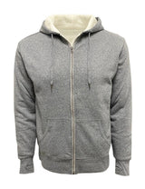 Sherpa Lined Zip-Up Hoodie [SH090]