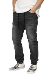 Washed Denim Jogger Pants [AP03]