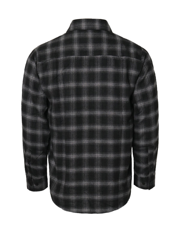 Flannel Shirts [Black-YFS-H1]