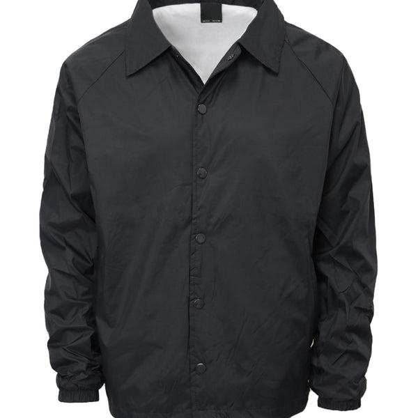 Nylon Coach Jacket [Black-SCJ2230] – Amici Closet