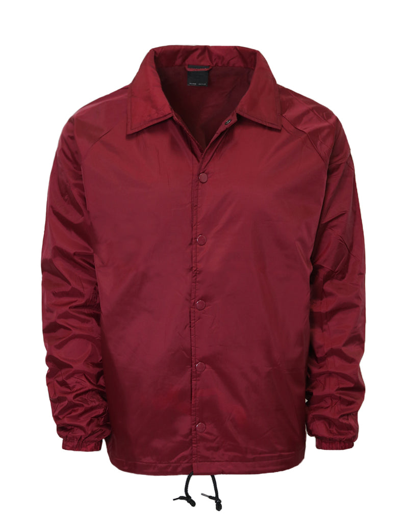 Nylon Coach Jacket [Burgundy-SCJ2230]