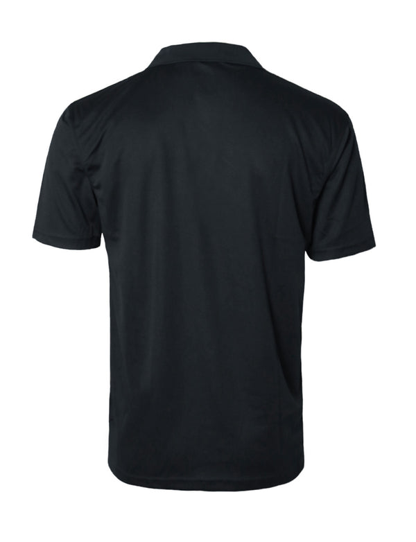 Short Sleeve Dry Polo Shirts [Black-APS002]