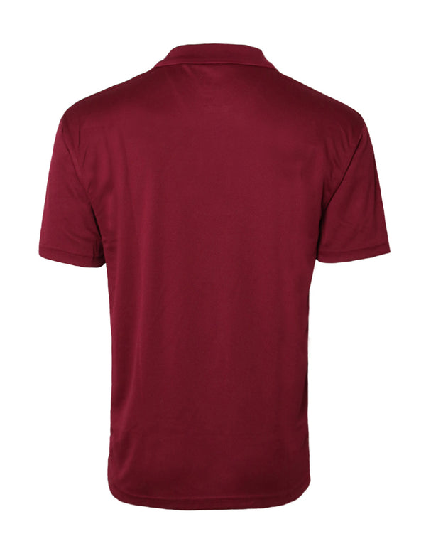 Short Sleeve Dry Polo Shirts [Burgundy-APS002]